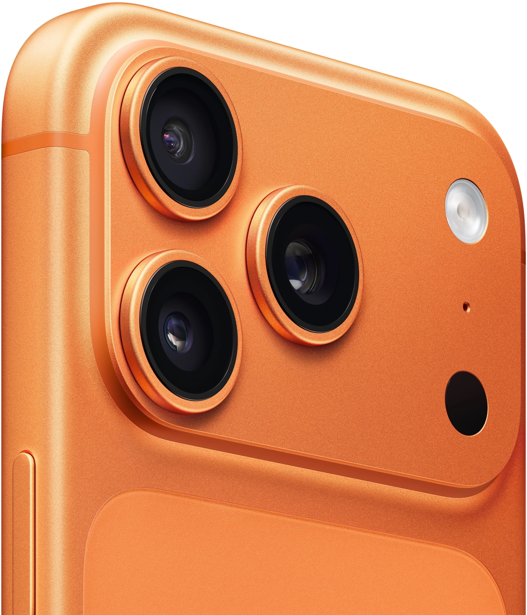 Смартфон Apple A3523 iPhone 17 Pro 512Gb 12Gb оранжевый моноблок 3G 4G 1Sim 6.3" 1206x2622 iOS 26 48Mpix 802.11 a/b/g/n/ac/ax/be NFC GPS Protect — изображение 3
