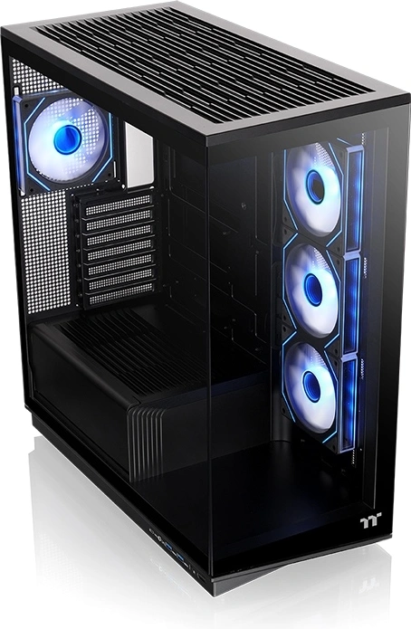Корпус Thermaltake Stage 450 TG черный без БП ATX 2xUSB3.0 audio bott PSU — изображение 6