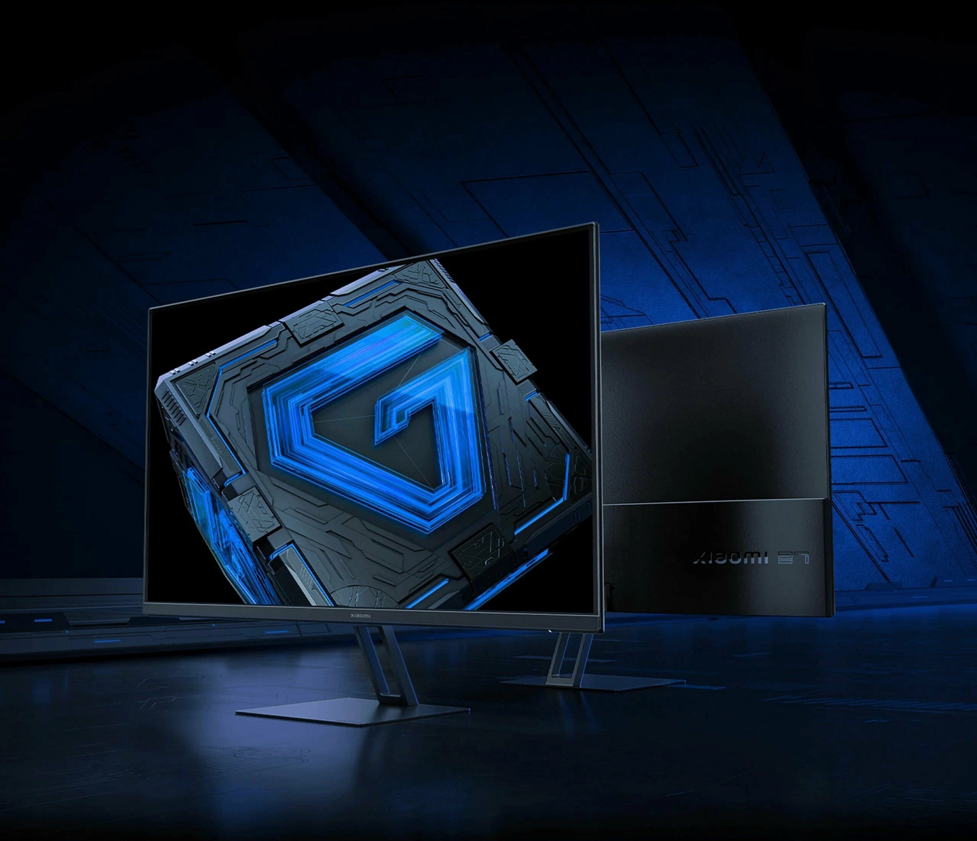 Монитор Xiaomi 27" Monitor G27i черный IPS LED 16:9 HDMI матовая 250cd 178гр/178гр 1920x1080 165Hz FreeSync Premium DP FHD 3.6кг — изображение 2