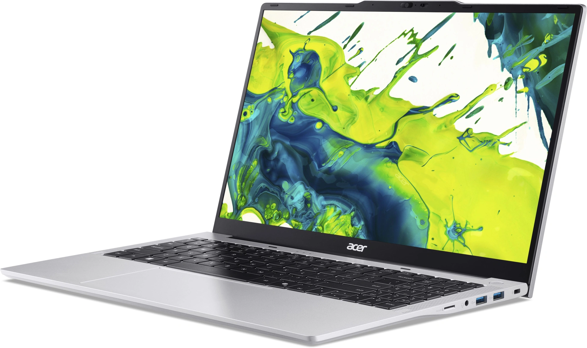 Ноутбук Acer Aspire Lite AL15-72P-57CM Core i5 13500H 16Gb SSD512Gb Intel UHD Graphics 15.6" IPS FHD (1920x1080) без ОС silver WiFi BT Cam 5100mAh (NX.D5HEM.002) — изображение 3