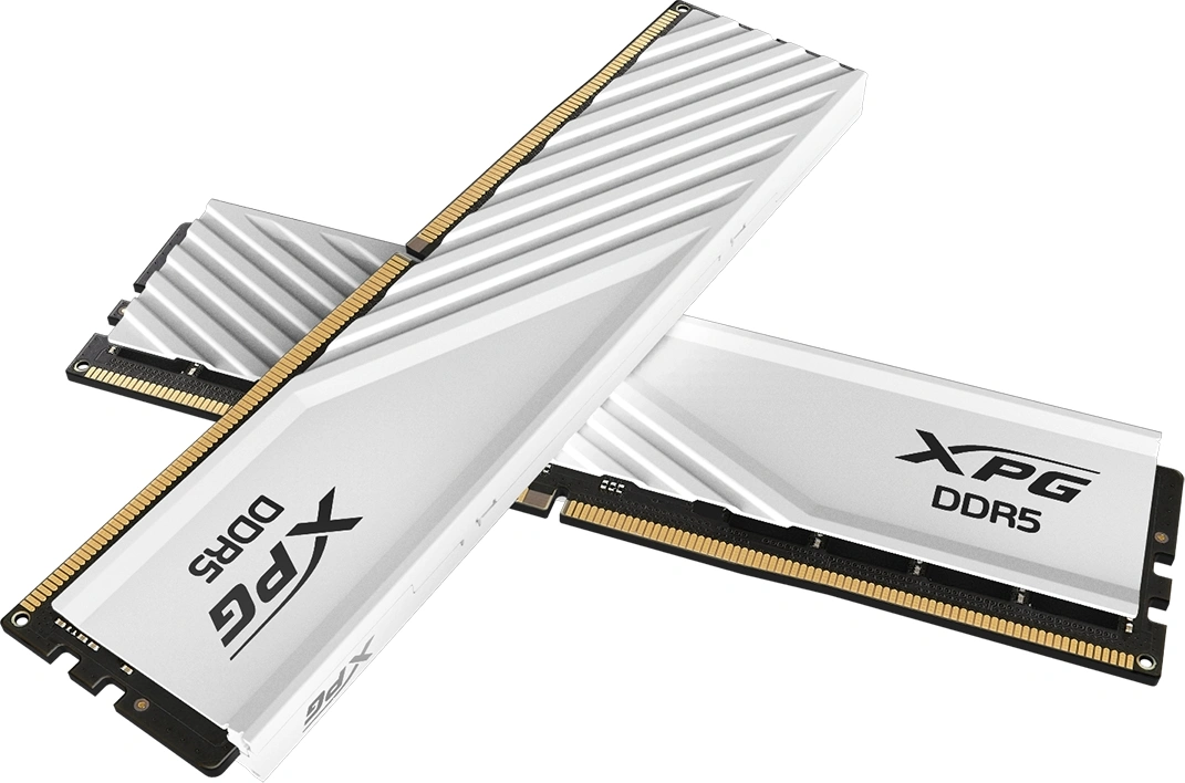 Память DDR5 2x16GB 6400MHz A-Data AX5U6400C3216G-DTLABWH XPG Lancer Blade RTL Gaming PC5-51200 CL32 DIMM ECC 288-pin 1.4В kit dual rank с радиатором Ret — изображение 3