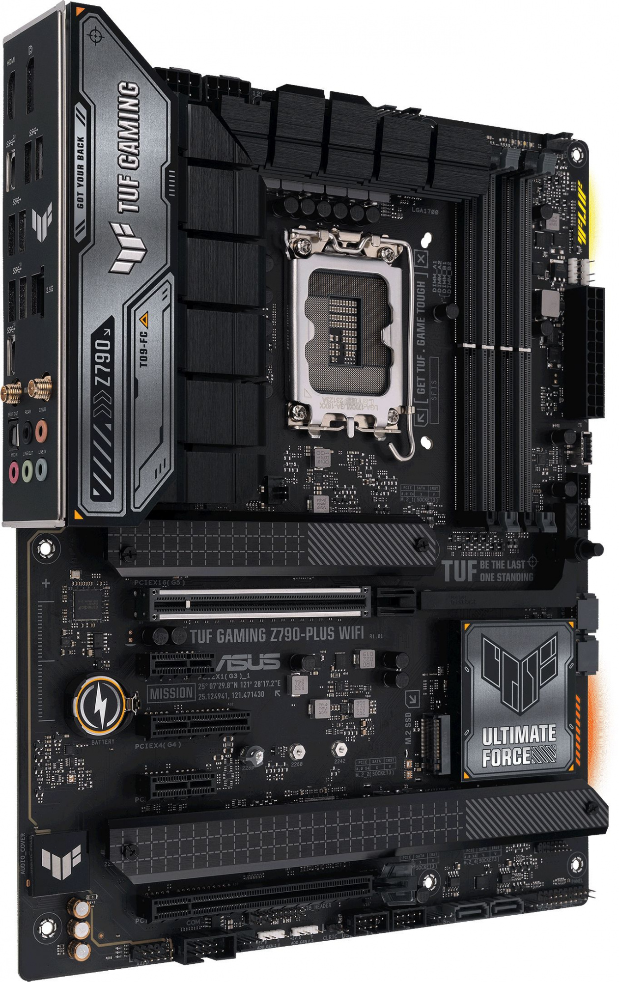 Материнская плата Asus TUF GAMING Z790-PLUS WIFI Soc-1700 Intel Z790 4xDDR5 ATX AC`97 8ch(7.1) 2.5Gg RAID+HDMI+DP — изображение 4